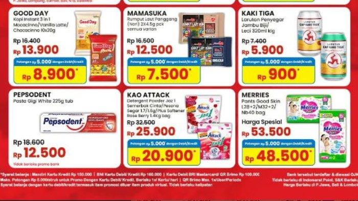 Katalog Promo JSM Indomaret 4-6 Oktober 2024: Popok Bayi Rp48.500, Mie Sedaap 5 Pack Rp8.400