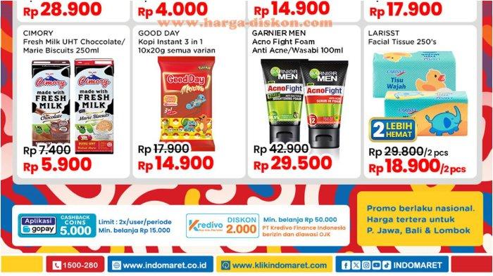 Katalog Promo JSM Indomaret 6, 7, 8 September 2024: Minyak Goreng 2L Rp 29.000, Soklin Cair Rp 4.900