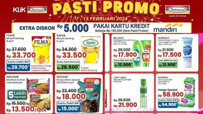 Katalog Promo JSM Indomaret 9,1011 Februari 2024: Popok Rp54.900, Minyak Goreng 2L Rp28.500