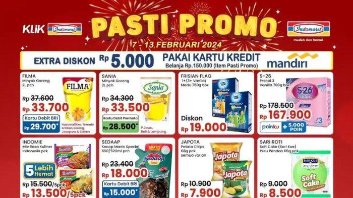 Katalog Promo JSM Indomaret 9,1011 Februari 2024: Popok Rp54.900, Minyak Goreng 2L Rp28.500