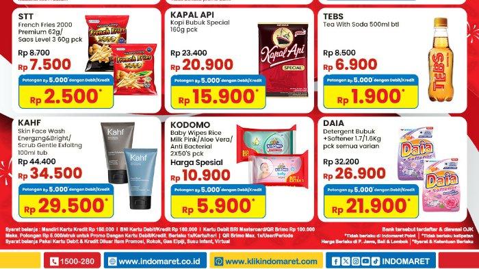 Katalog Promo JSM Indomaret Jumat 30 Agustus 2024: Minyak Goreng Filma 2L Cuma Rp 29.500 Saja