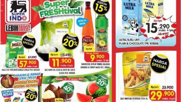 Katalog Promo JSM Superindo 19,20,21 Januari 2024: Minyak Goreng 2L Rp 29.900, Soklin Rp14.900