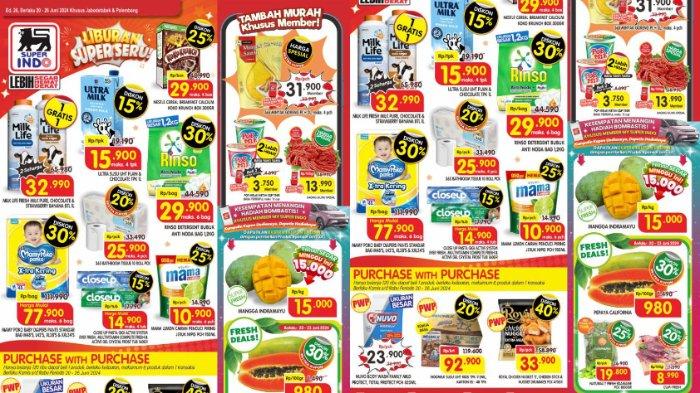 Katalog Promo JSM Superindo 21-23 Juni 2024: Minyak Goreng 2L Rp 31.900, Rinso 1,2Kg Cuma Rp 29.900
