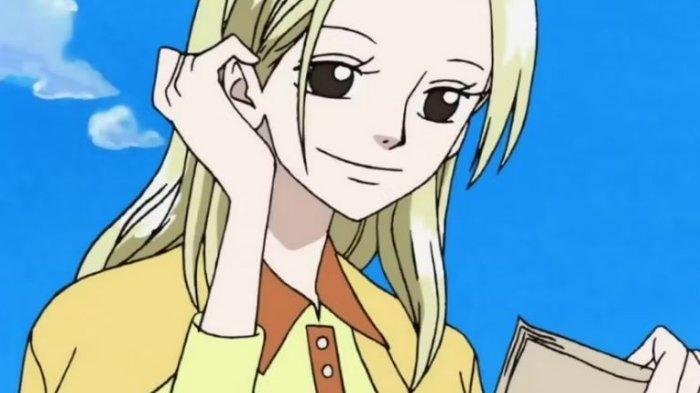 Kaya di anime one piece dengan langit di belakangnya