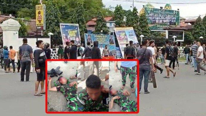 Kepala Prajurit TNI Bocor, 10 Anggota TNI-Polri  jadi Korban Bentrok TNI vs Brimob di Sorong