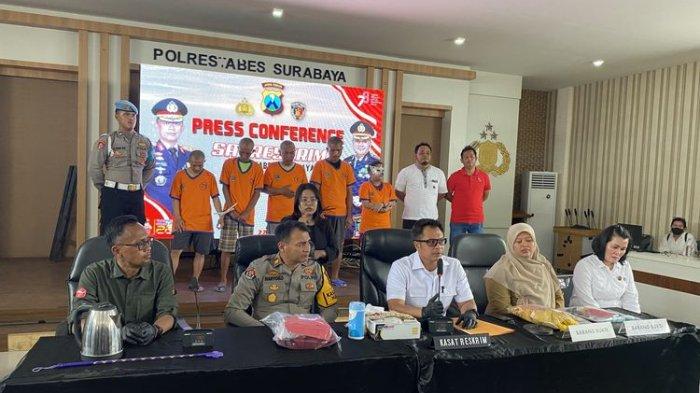 Ketiga pelaku pelecehan seksual ke siswi SMP