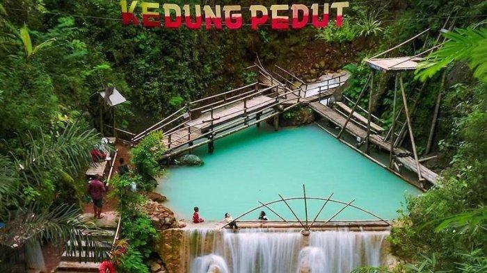 Kolam yang dapat digunakan berenang di Kedung Pedut.