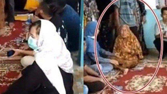 Sosok Siti Marbiah (73 tahun) (kanan), wanita tua yang jadi sorotan usai diusir oleh anak angkatnya sendiri, AY (kiri).