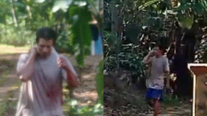 Pelaku mutilasi istri di Ciamis, Tarsum (40), sesaat setelah melakukan pembunuhan dan mutilasi terhadap istrinya, Jumat (3/5/2024). Tarsum ditetapkan menjadi tersangka setelah memutilasi istrinya. Diduga motif yang melatarbelakangi lantaran dia terlilit utang Rp 100 juta.