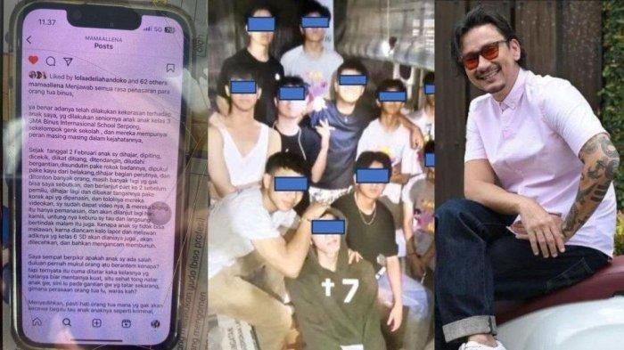 Corporate PR Binus University Haris Suhendra selaku Corporate PR Binus University lantas membenarkan jika satu dari pelajar yang melakukan perundungan adalah anak dari Vincent Rompies