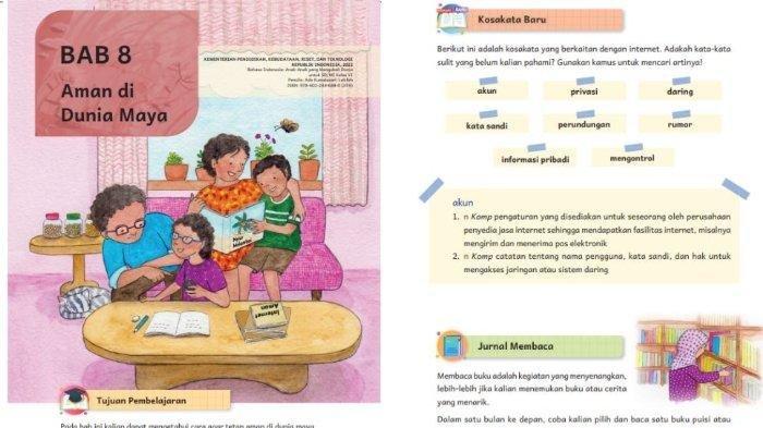 Kunci Jawaban Bahasa Indonesia  Bab 8 Kelas 6 Halaman 209 Kurikulum Merdeka: Kosakata Baru
