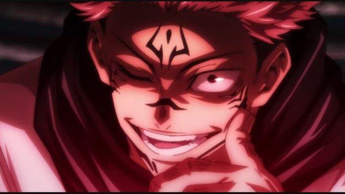 Ryomen Sukuna di Jujutsu Kaisen menyeringai. LINK Jujutsu Kaisen Chapter 238 Sub Indo: Teknik Higuruma Bisa Selamatkan Megumi dari Sukuna