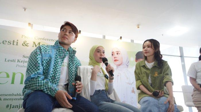 Lesti Kejora bersama sang suami Rizky Billar