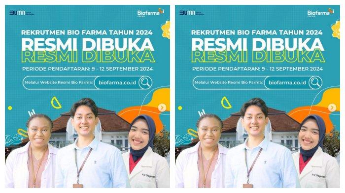 Simak lowongan kerja yang dibuka oleh PT Bio Farma
