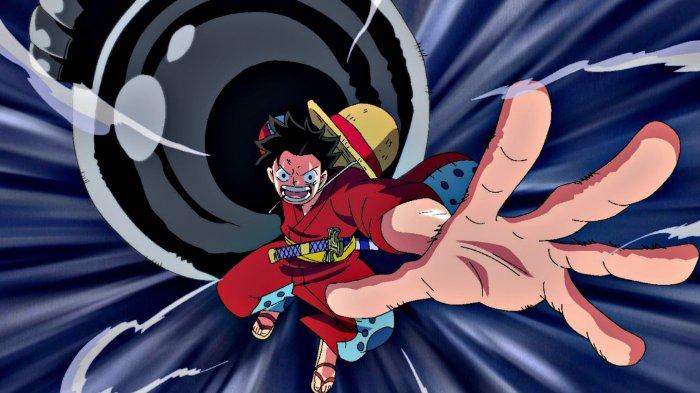 Luffy dengan Gear 3 di One Piece