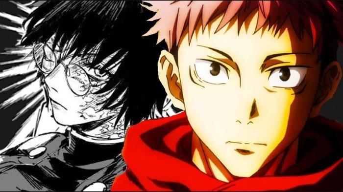 Maki Zenin dan Yuji Itadori dalam Jujutsu Kaisen