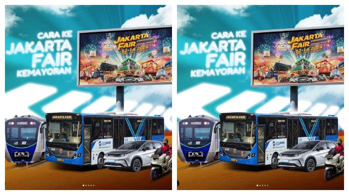 Berikut pilihan moda transportasi umum yang dapat digunakan menuju Jakarta Fair