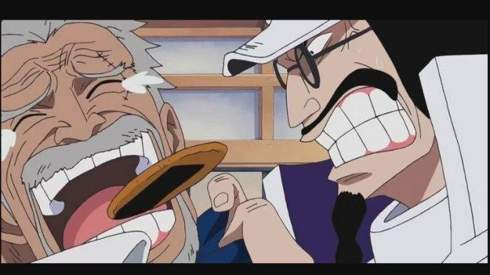Monkey D Garp dan Sengoku dalam One Piece