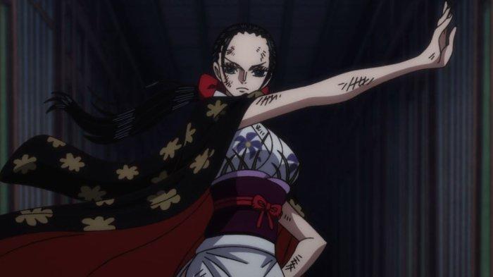 Nico Robin dalam arc Wano Serial One Piece