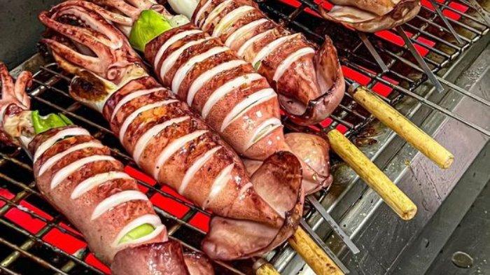 Ojingeo Gui - Cumi Bakar Pedas