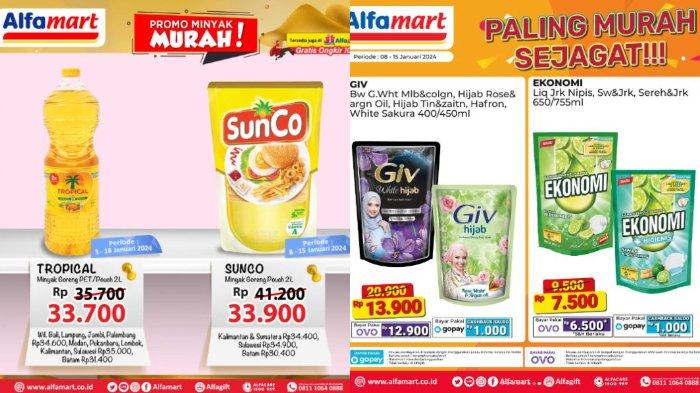 PROMO Alfamart hingga 15 Januari 2024: Sabun GIV RP 13.900, Sabun Cuci Ekonomi Rp 7.500