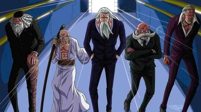 Para Gorosei atau 5 tetua dan Imu Sama dalam dunia One Piece
