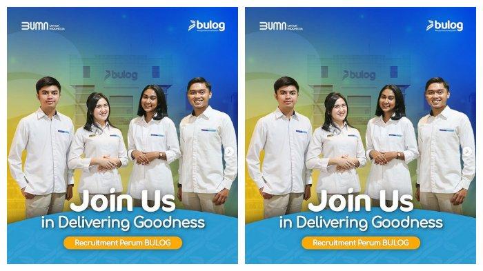Perum Bulog membuka lowongan kerja untuk para lulusan SMA hingga S1