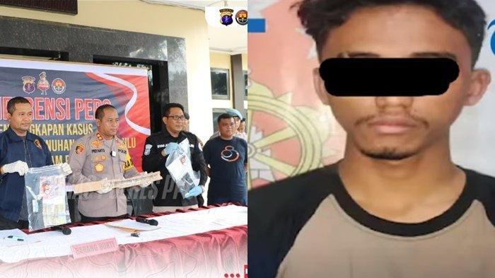 Tampang JND, Anak SMK yang Bunuh 5 Orang Sekeluarga Pakai Parang Gara-gara Cintanya Tak Direstui.
Polres Penajam Paser Utara (PPU) gelar Konferensi Pers pengungkapan kasus pembunuhan terhadap 5 orang yang merupakan satu keluarga di Desa Babulu Laut (sekunder 8), Kecamatan Babulu, Kabupaten PPU, Selasa (06/02/2024).