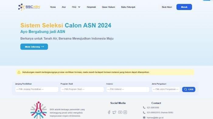 Simak cara mengetahui jumlah pesaing dalam satu jabatan pada seleksi CPNS 2024