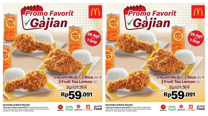 Promo akhir bulan McDonalds