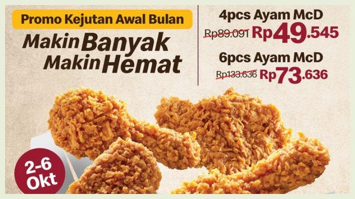 Simak promo hemat McDonalds