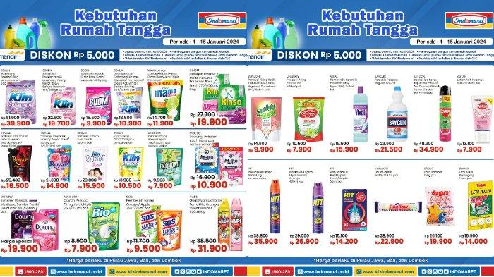 Promo Indomaret Selasa 2 Januari 2024: My Baby Minyak Telon Rp16.900, Minyak Goreng 2 liter Rp33.300