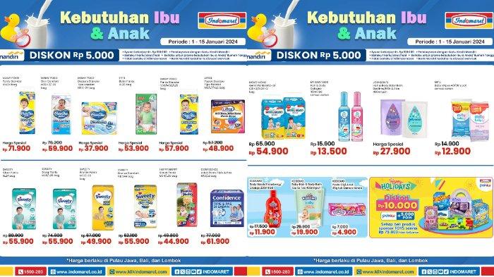 KATALOG Promo Indomaret Selasa 2 Januari 2024: My Baby Minyak Telon Rp16.900, Minyak Goreng 2L Rp33.300