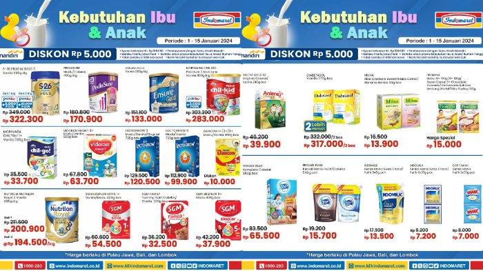 KATALOG Promo Indomaret Selasa 2 Januari 2024: My Baby Minyak Telon Rp16.900, Minyak Goreng 2L Rp33.300