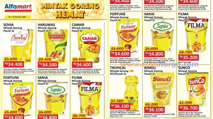 Promo JSM Alfamart Jumat 4 Oktober 2024 Indomie 5 Pack Rp14.000, Minyak Goreng 2L Rp34.400