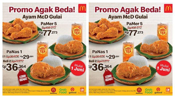 Promo McDonalds terbaru untuk bulan Juni 2024.