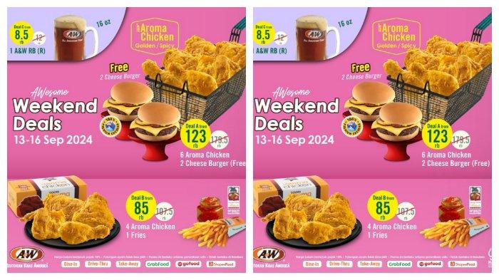 Promo terbaru dari A&W Restaurant