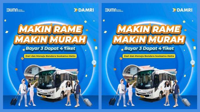 Simak promo terbaru dari Damri Indonesia.