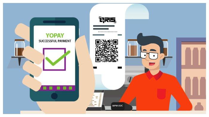 Metode pembayaran non tunai (cashless) menggunakan QRIS dinilai sangat memudahkan dan aman.