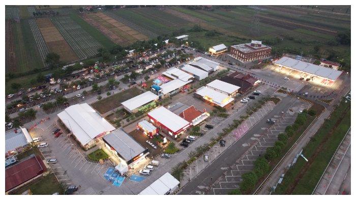 Rest Area 389 B menjadi tempat istirahat yang paling banyak dikunjungi pemudik selama arus balik Lebaran.