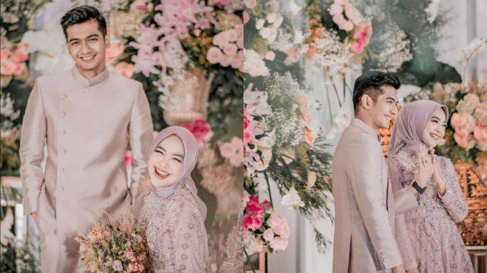 YouTuber Ria Ricis resmi dilamar kekasihnya yang berasal dari Aceh, Teuku Ryan di Hotel JW Marriot, Jakarta, Kamis (23/9/2021).
