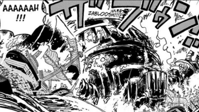 Ringkasan One Piece Chapter 1118: Kekuatan Gear 5 Nika Bonney Bikin Merinding Nakama raksasa besi menenggelamkan one piece 1118
