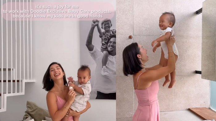Rutinitas Jennifer Bachdim dan Baby Kyro yang Selalu Didampingi Doodle Exclusive Baby Care