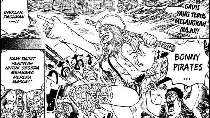 SPOILER One Piece Chapter 1103: Pertanyaan Bonney ke Vegapunk dan Keinginannya Menghidupkan Kuma