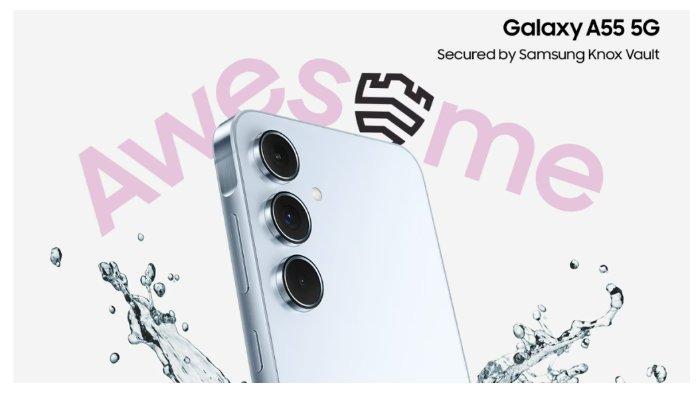 Samsung batal meluncurkan Galaxy A55 5G di Amerika.