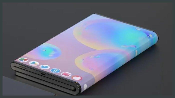 Simak bocoran terbaru ponsel yang dapat digulung buatan Samsung