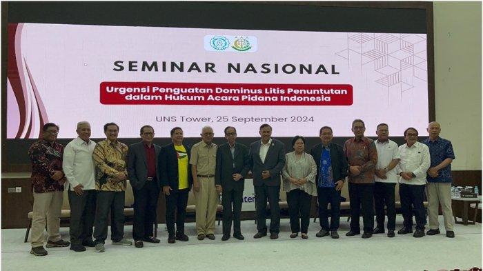 Seminar Nasional Urgensi Penguatan Dominus Litis Penuntutan dalam Hukum Acara Pidana Indonesia