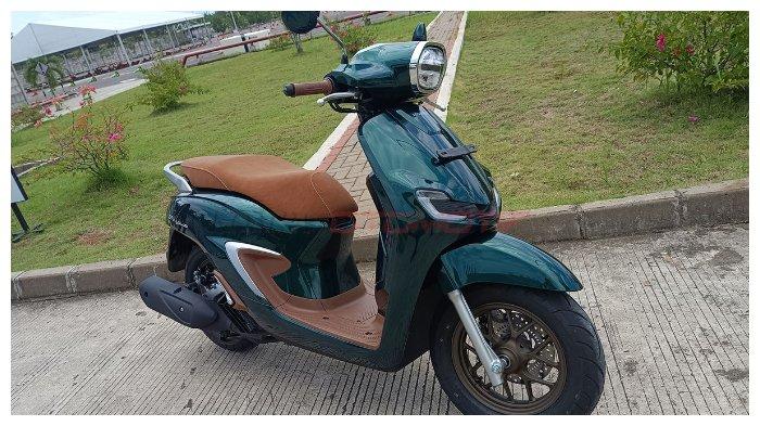 Tampilan skutik terbaru Honda New Stylo 160