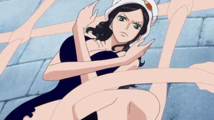 Nico Robin dalam serial One Piece. Spoiler One Piece Chapter 1120: Nico Robin Disebut Anggota Klan D, Ras Musuh Pemerintah Dunia