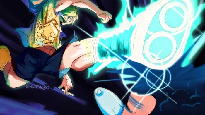 Spoiler One Piece chapter 1108: Sanji dan Kizaru Berhadapan, Vegapunk Beri Pesan ke Penduduk Dunia